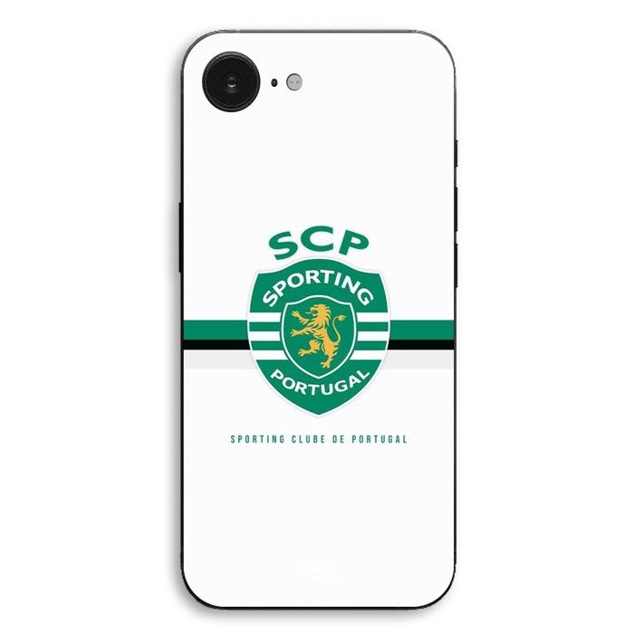 Coque Pour iPhone 17e SCP sporting Portugal fond blanc Maniacase