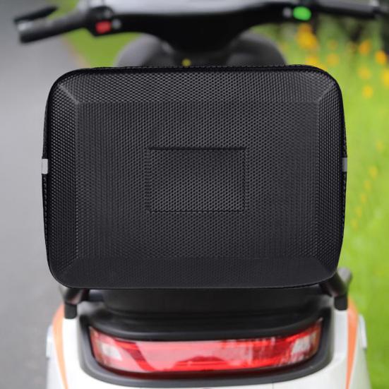 Сумка для мотоцикла на спинку 9 л, большая вместимость, водонепроницаемая, светоотражающая, для езды на велосипеде по шоссе, горному велосипеду, сумка-органайзер для хранения электровелосипеда сзади
