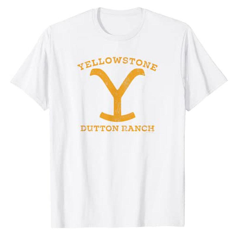 Футболка Yellowstone Dutton Ranch Arrows с надписью «Не заставляй меня отправлять покой» Футболки с графическим принтом «Тебе нужна поездка на вокзал» Одежда