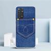 Джинсовый Ковбойский Деним Принт Чехол для Телефона Для Xiaomi Redmi Note 15 14 14S 13 12S 12 Pro Plus 11S 11 11T 11E 10S 10 + Мягкий ТПУ Задняя Сторона C