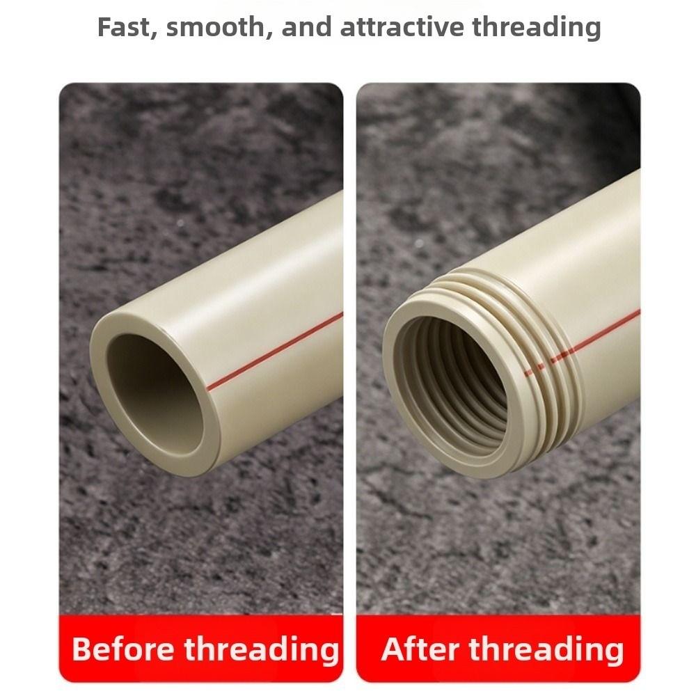 1/2 inch and 3/4 inch Pipe Threading Tool Hex Shank Pipe Threading Die Plumbing Maintenance