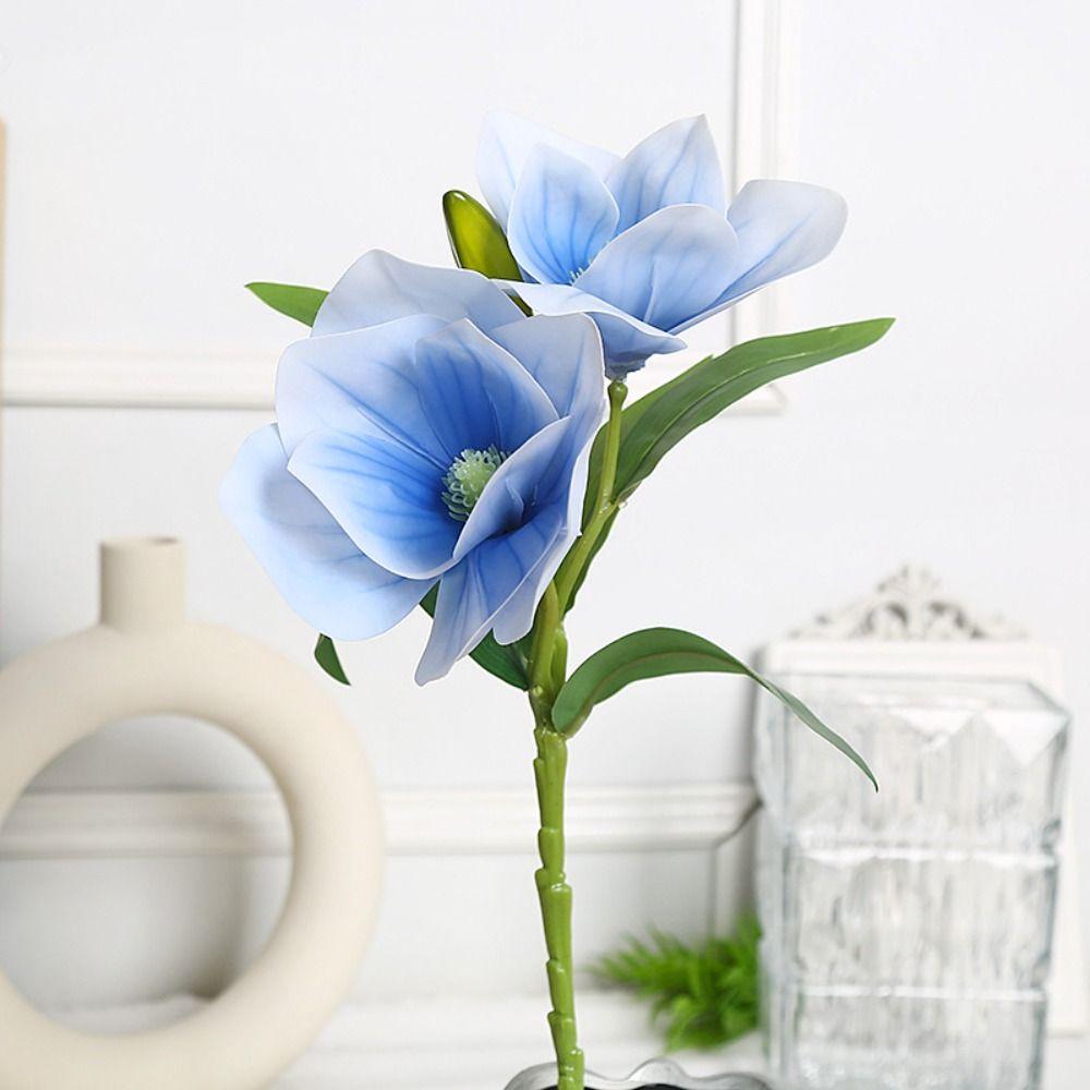 Photography Props Magnolia Artificial Flower Ornaments Festival Table Flowers Decoration