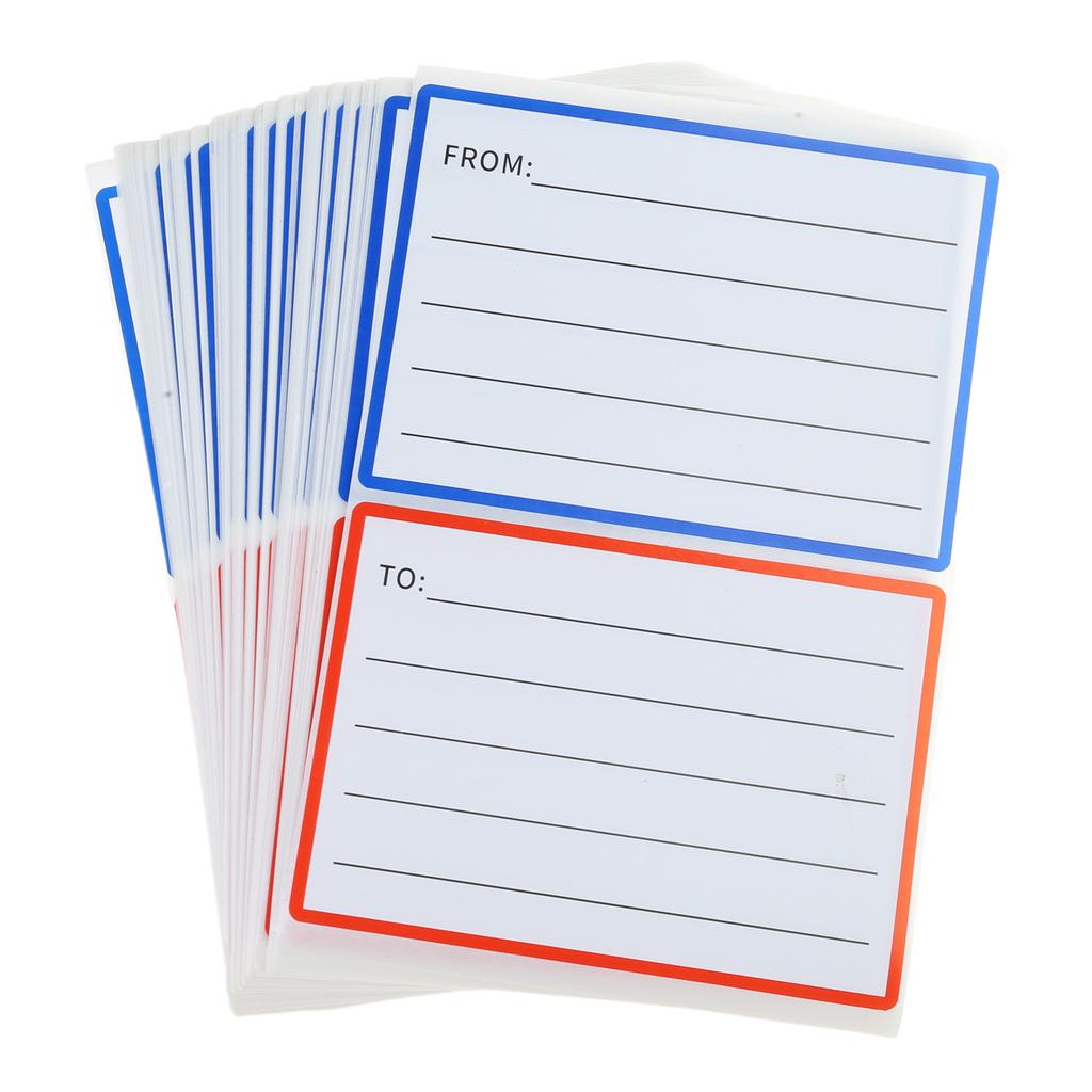 50/100/240 Sheets To from Return Address Mailing Labels Blank Mail Shipping Labels for Package Mailing Boxes Envelopes