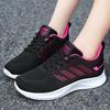 Shoes Women's Casual Soft-soled Sneakers Breathable Single Shoes Flying Mesh Top Shoes Mother Shoes Running Shoes Women