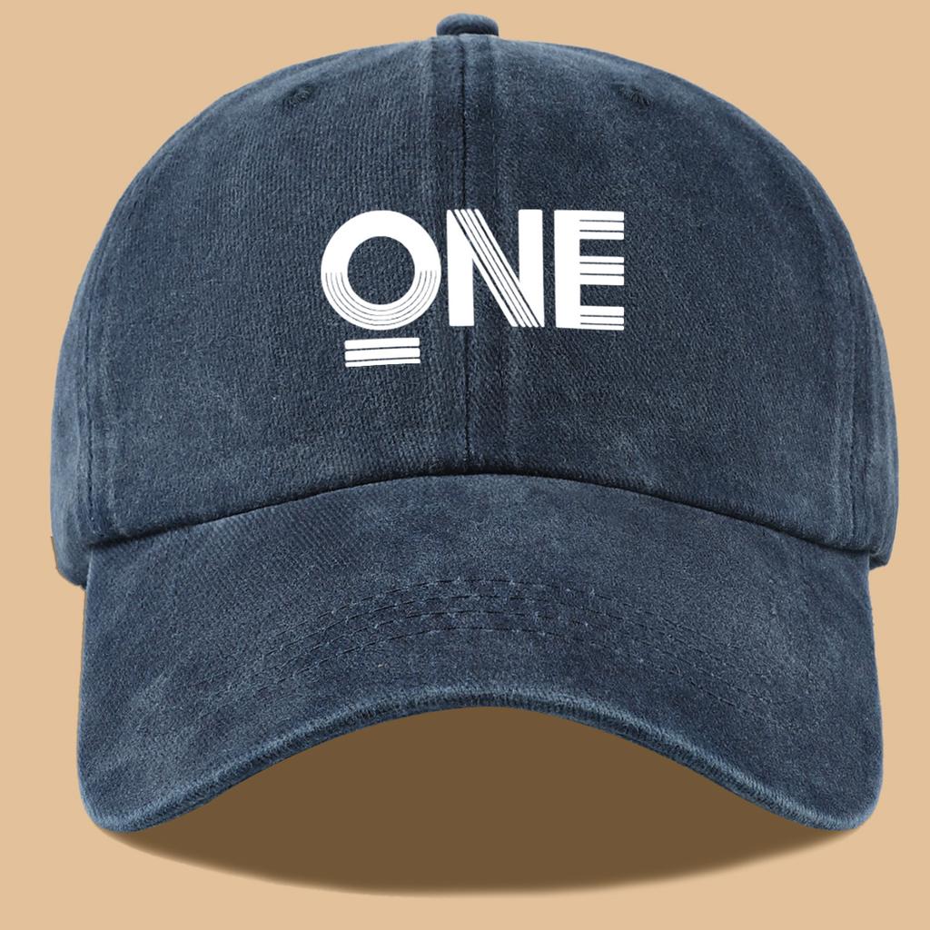 Printed Baseball Cap Fashionable Street Style Peaked Cap Unisex Adjustable Sun Hat