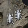 Exquisite Insect Pendant Earrings Funny Drop Earrings Creative Cockroach Shaped Ear Jewelry Accessories For Who Appreciate Whimsy