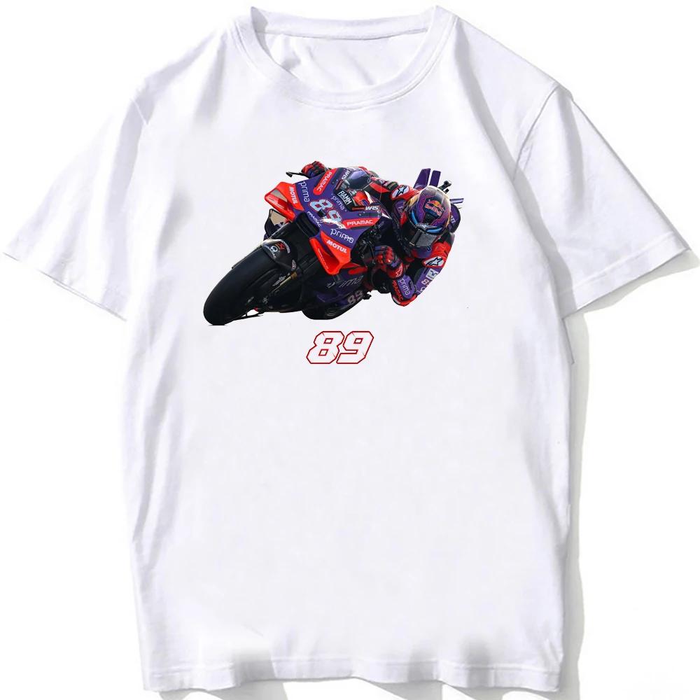 Jorge Martinator 89 GP Race Ride Fans T-Shirt New Summer Men Short Sleeve Sport Boy Casual Tees Motorcycle Riding White Tops