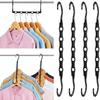 1PC Magic Hangers Space Saving Hangers Closet Space Saver Hanger Organizer Multi Hangers Sturdy Plastic for Heavy Clothes Storage
