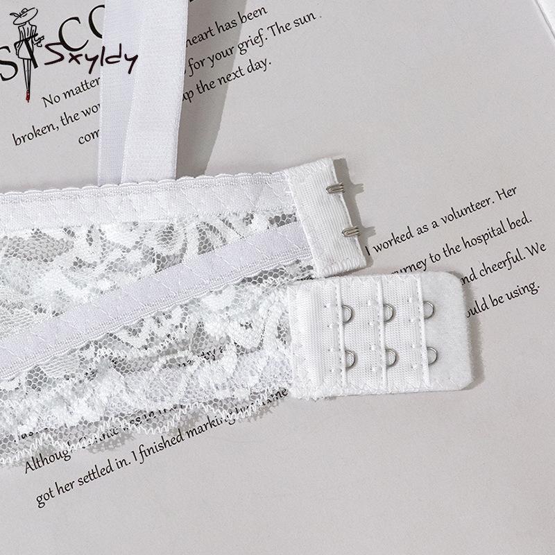 Women's Side Breast Control Full Cup Bra Plus Size Thin Cotton Cup Lace Bra Sexy Push Up Underwire Bra 36-42 C/D