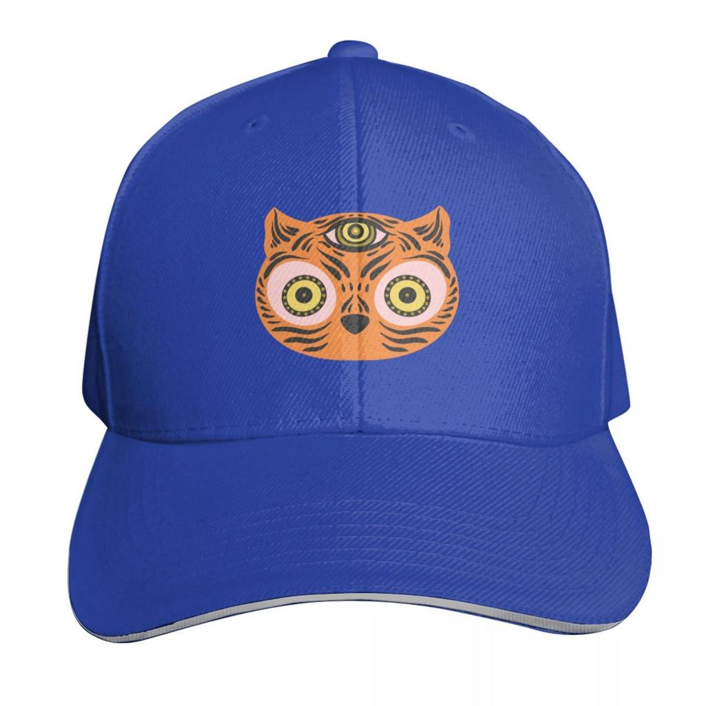 Third Eye of the Tiger (yellow) Baseball Cap Big Size Hat Sun Hat For Children cute Hat Beach Golf Women Unisexs