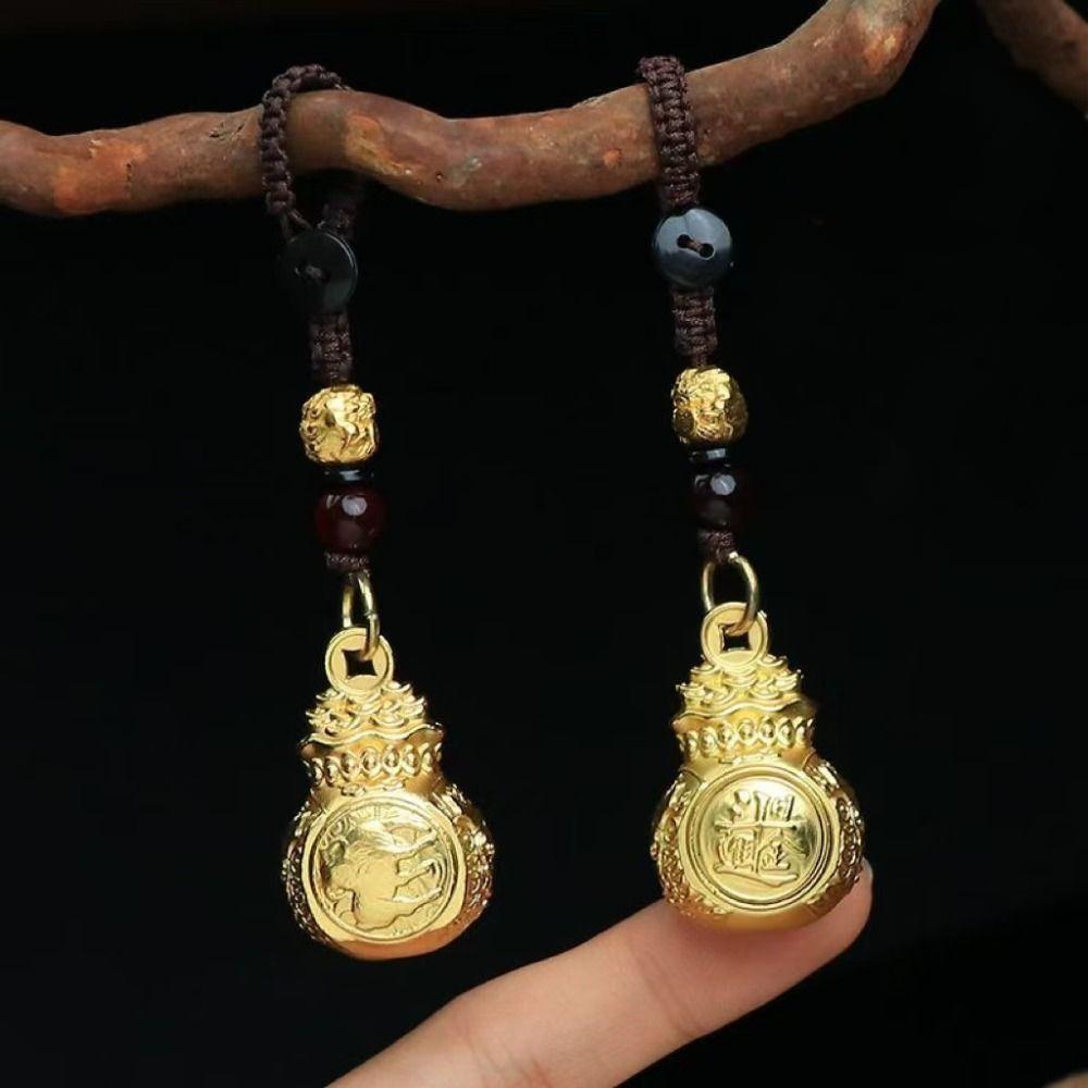 Брелок с китайским зодиаком на удачу, ручная работа, Фэн-шуй, кольцо для ключей автомобиля, 12 знаков зодиака, кулон на удачу, подарок