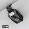 BBKU7 Car Carbon Fibre Sun Visor Glasses Clip Sunglasses Bracket For BMW 50th Anniversary 1 3 5 7 series E83 F16 E70 BMW M M3 M5