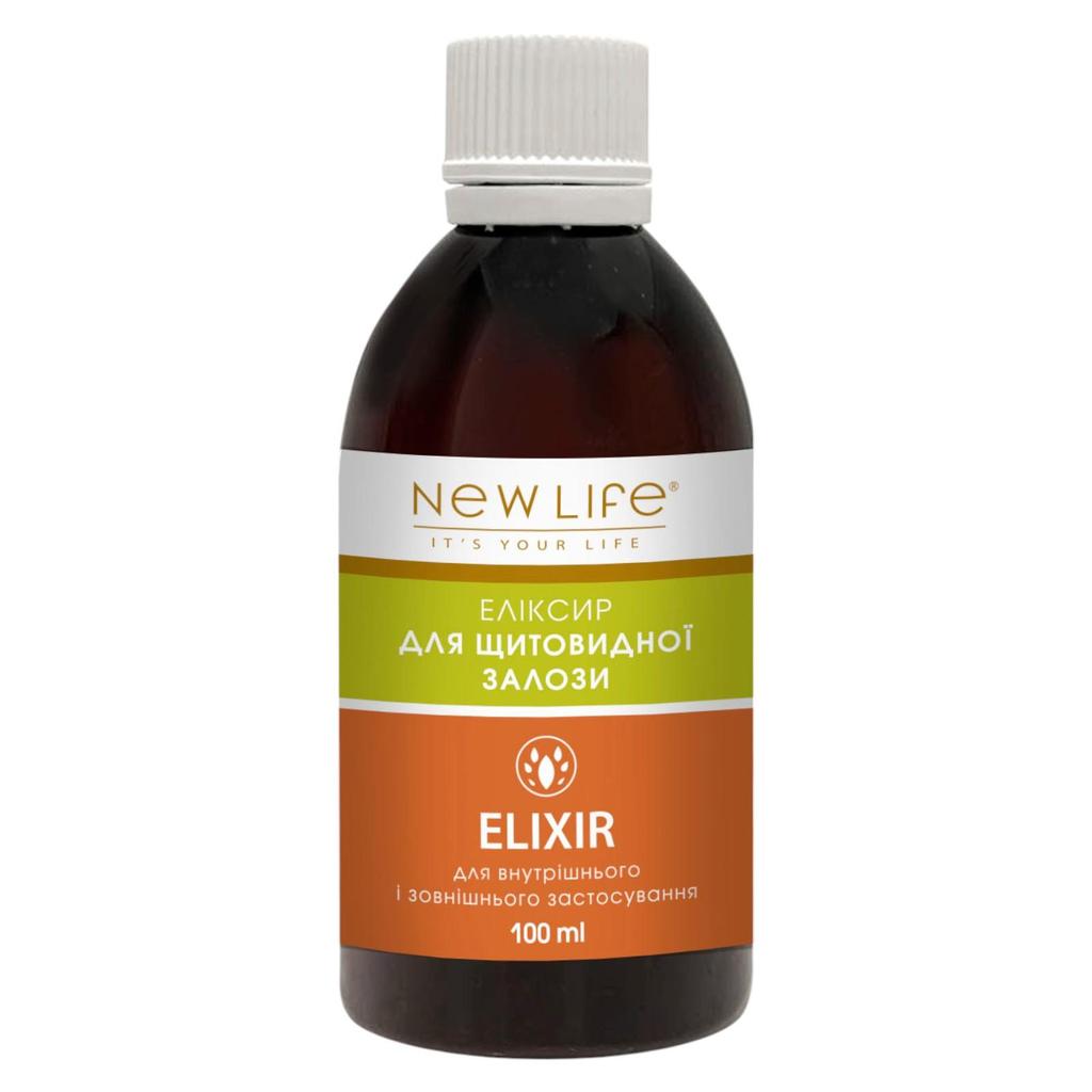 Эликсир для Щитовидной Железы на Травах Диетическая Добавка New Life