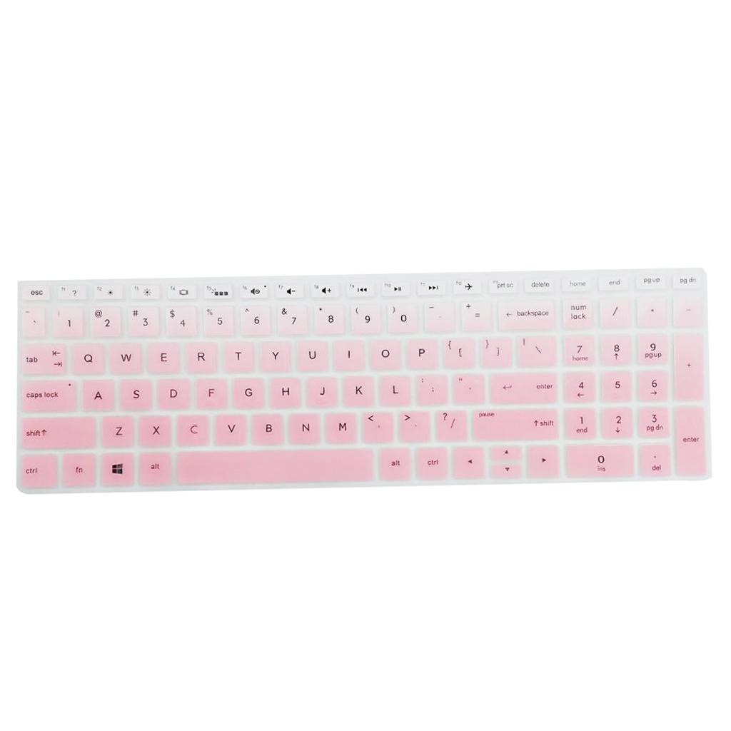 Laptop Soft Silicone Keyboard Skin Cover For 15.6 Inch BF