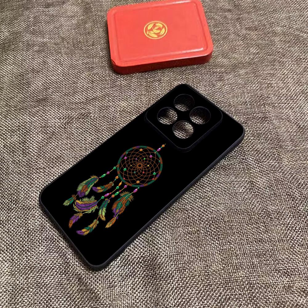 Beautiful Feather Dreamcatcher Phone Case Silicone Case For Xiaomi POCO X5 X5PRO 5G Soft Fundas Poco X5 Pro 5G Case