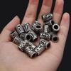 Retro Viking Rune Stainless Steel Beads - Non-Fading Titanium Accessory