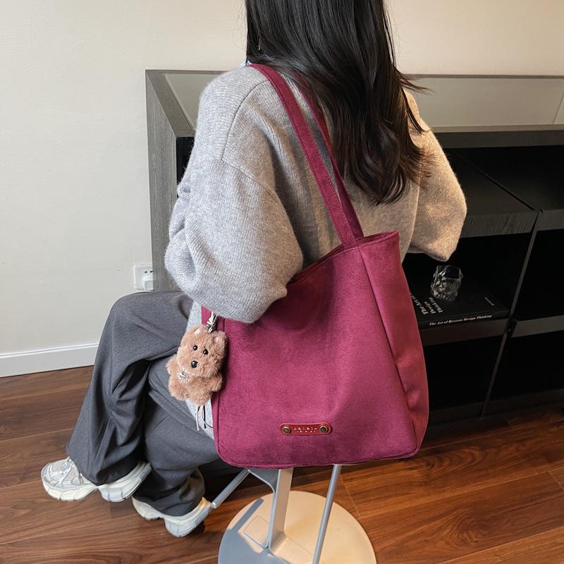 Large-capacity Bag Fashion Trendy Casual Texture Autumn New Shoulder Bag 2025 Personalized Women's Tote Bag