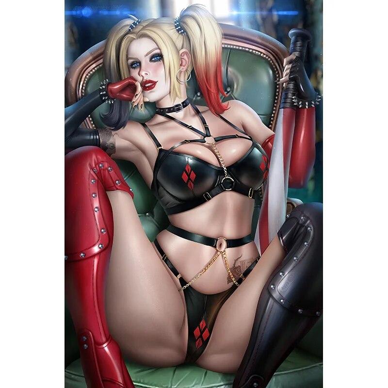 Print Game School Student Nude Sexy Girl Art Canvas Poster Living Room Bedroom Decor Wall Picture