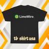Новая футболка Limewire с логотипом, унисекс, смешная, размеры от S до 5XL
