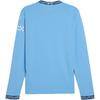 Puma Футболка с длинным рукавом Manchester City 2024-25 Home с логотипом и принтом в виде буквы, мужская, цвет Ocean-Blue 775076-01