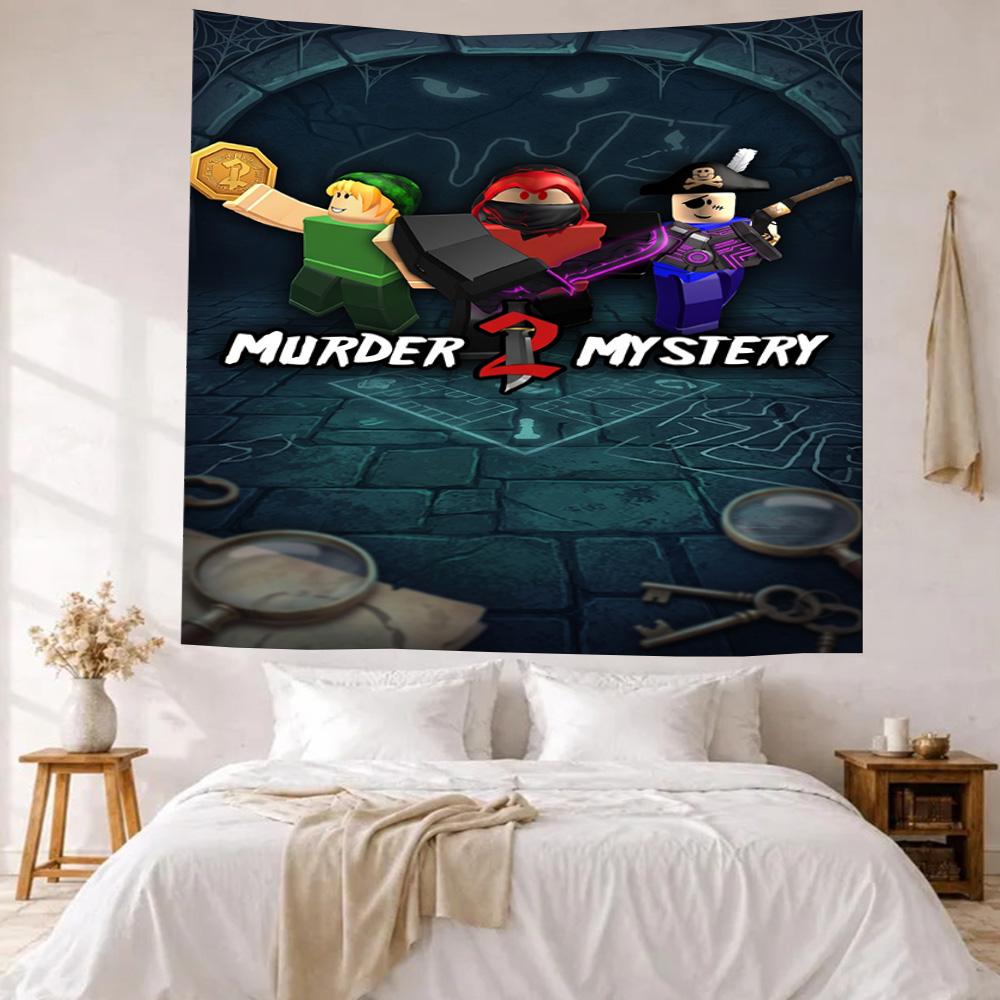 Roblox Wall Decor Tapestry Art For Pet Memorial Birthdaywedding Party Backdrop Family Gift