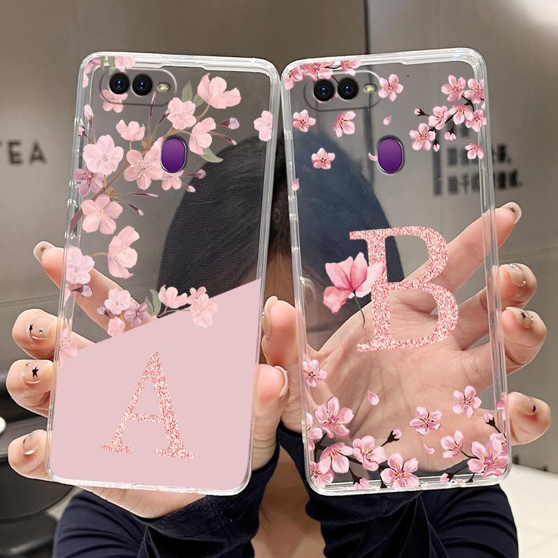 Чехол-бумажник для OPPO A5S/A7 2018/AX5S/A7N/A12/A12S Модный Цветочный Задний Чехол Прозрачный Мягкий Силиконовый TPU Прозрачный Чехол для Телефона
