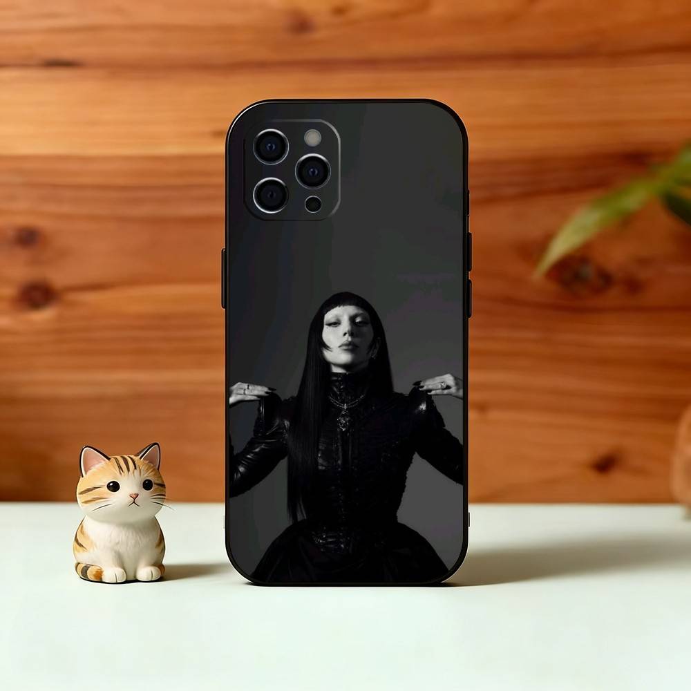 G-Gaga L-L Чехол для телефона для iPhone 17, 16, 15, 14, 13, 12, 11 Plus, Pro Max, Другие Мягкий Черный Чехол