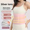 Sweating Waist Protection Running Fitness Yoga Belt, Abdominal Belt, Waist Belt To Keep The Stomach Warm, Abdominal Silver Ion Waist Belt