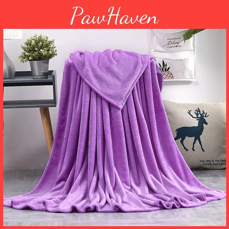 Simple Oversized Solid Color Soft Plush Blanket For Napping Sofa And Use Bedroom