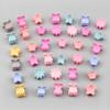 30Pcs/Bag Mini Cute Hair Claws For Girls Baby Colorful Hairpin Cartoon Flower Crown Star Hair Clips Children Hair Accessories