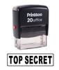 Printtoo Custom Stamp Office Stationary TOP SECRET Self Inking Rubber