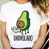 Beautiful Avocado Tshirt Womens Tops Summer Loose Cartoon Aesthetic Casual Tshirt Retro Harajuku Tshirt Ladies Street Wear
