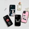 Чехол для телефона с рисунком "Не трогай мой телефон" для iPhone 16 15 14 13 12 11 Pro Max 7 8 6 6s Plus Матовый чехол