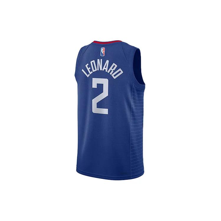 Nike Basketball Jersey NBA SW Fan Edition , Los Angeles Clippers , Leonard Size 2 Men's Blue (Unisex) Basketball Jerseys DB3575 400