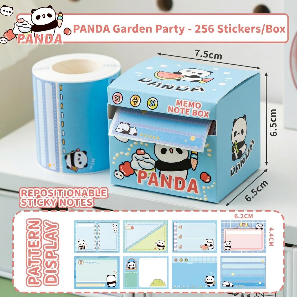 Cartoon Memo Pad Cute Cute Note Pad Reusable Sticky Notes Removable Sticky Notes Box For Marking Office Study Stationery Gifts