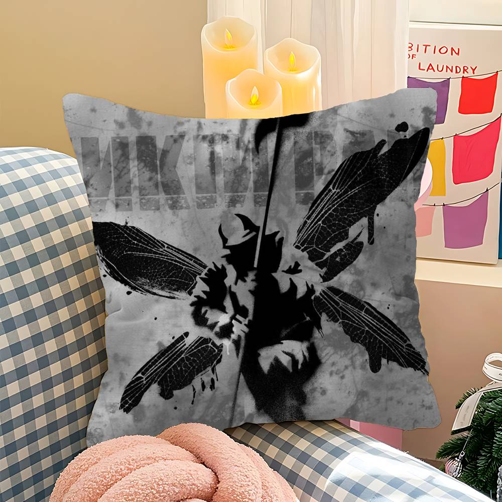 Hot Band LLinkin PPark Cushion Cover Decorative Pillow Sofa Home Decor case pillow cases
