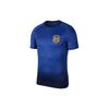 Suning Super League Player Training Gradient Round Neck Short Sleeve T-Shirt Men Tops Blue AR4709-480