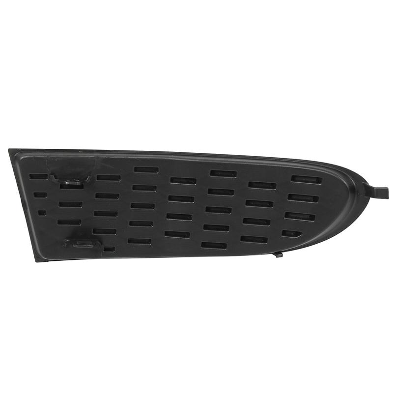 1 Pair Matte Black Car Front Bumper Fog Lamp Light Grilles for Dodge Journey 2014 2015 2016 2017 - 68079853AB