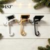 Home Decor Accessories Garland Stocking Hanger, Adjustable No Drilling Christmas Hook, Heavy Duty Metal Hook Wreath Holder for Fireplace