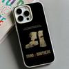 Чехол для телефона Band of Brothers для iPhone 17 16 15 14 13 12 11 Air Pro Max Plus Желейный Двухслойный Белый Чехол