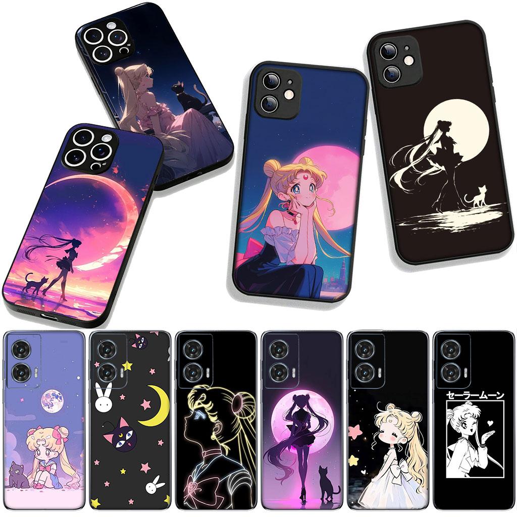 Чехол для телефона S-Sailors Kawaii Moons для Xiaomi Redmi Note 14 12 13 ProPlus A4 A3 Pro Plus 12C 13C 14C 5G