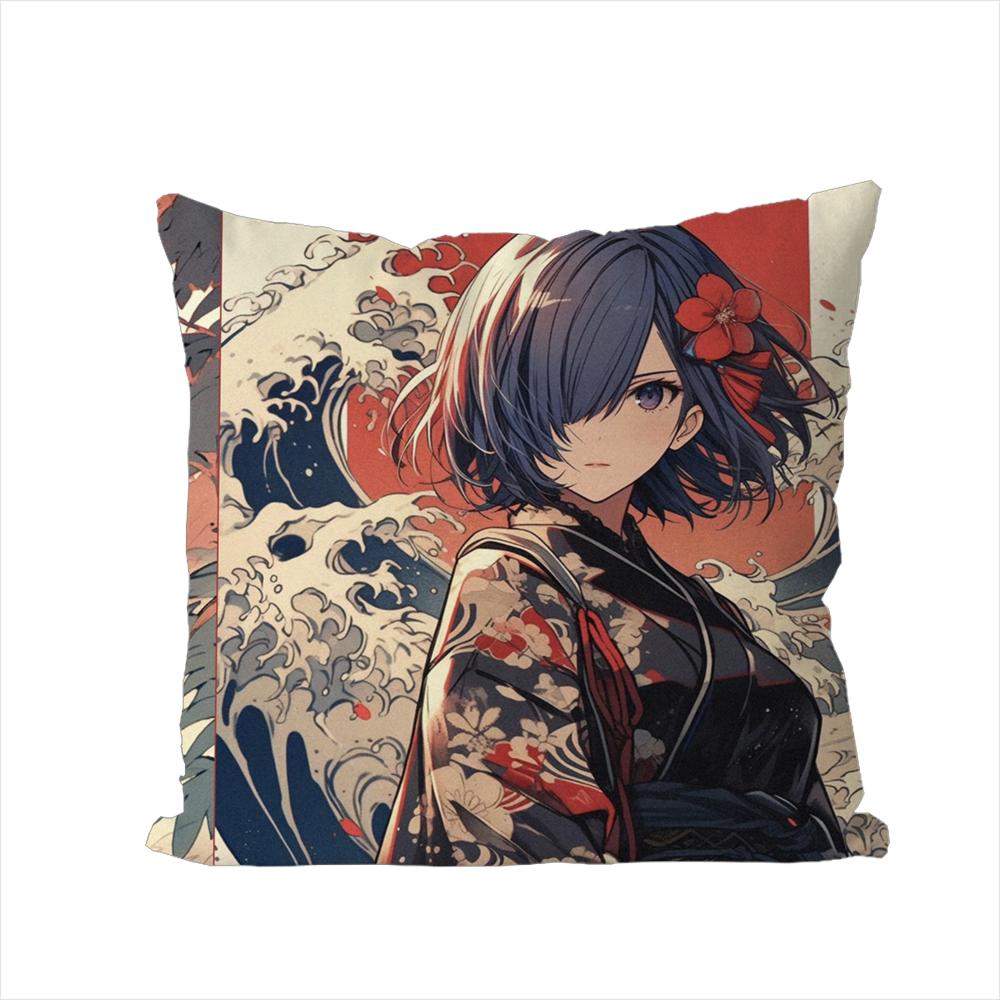 Anime Tokyo Ghoul Pillow Case For Car Sofa Decorative Home Doublesided Print Plush Square Throw Pillow Cushion Cover