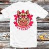 230 г/м² 100% хлопок Catnada Canada Day Cat футболка винтажная ретро крутой подарок мужская женская унисекс мультфильм аниме топ футболка B377
