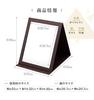 Comolife Folding Mirror, Large Mirror, Extra Large Stand Mirror, Tabletop Folding Makeup Mirror, 5 Angle Settings, Foldable