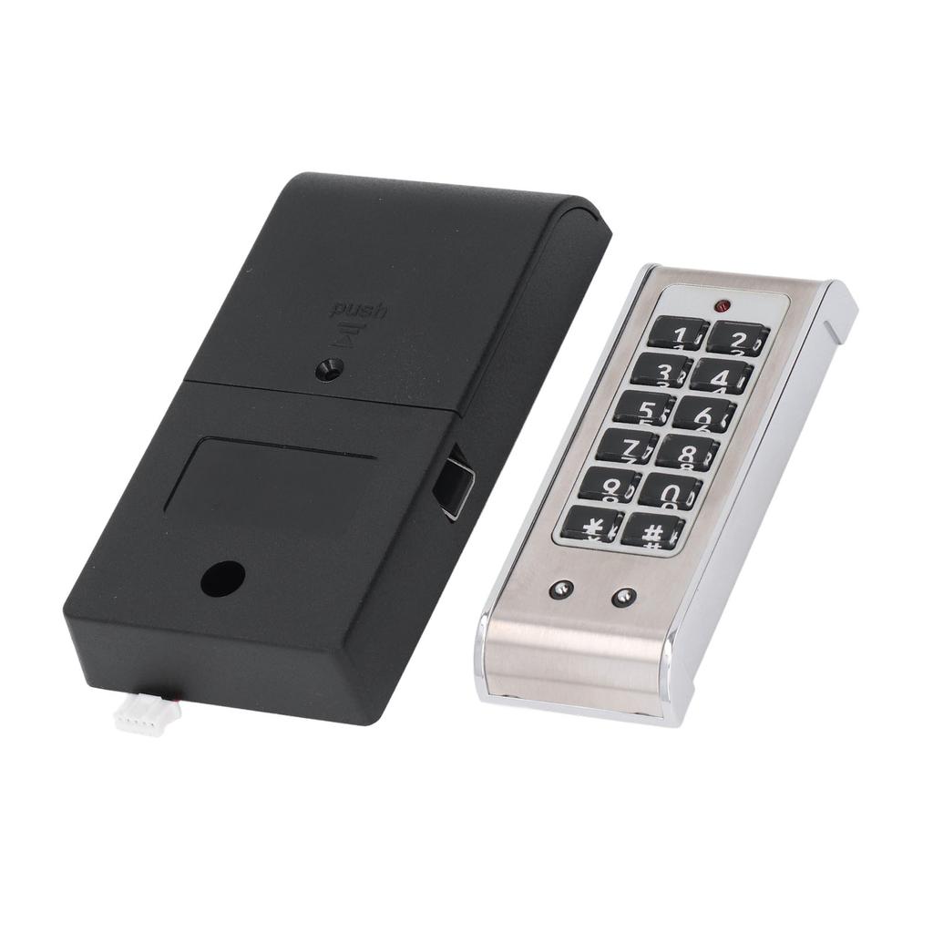 Electronic Cabinet Lock Stainless Steel Electronic Password Cabinet Lock for Sauna Bathroom File