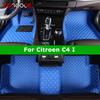 YOGOOGE Индивидуальные автомобильные коврики для C4 Автомобильные ковры Ножные Автоаксессуар