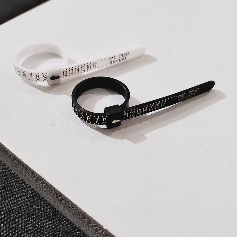 US Ring Size Measuring Tool: Soft Ruler for Finger Circumference and Ring Number Measurement