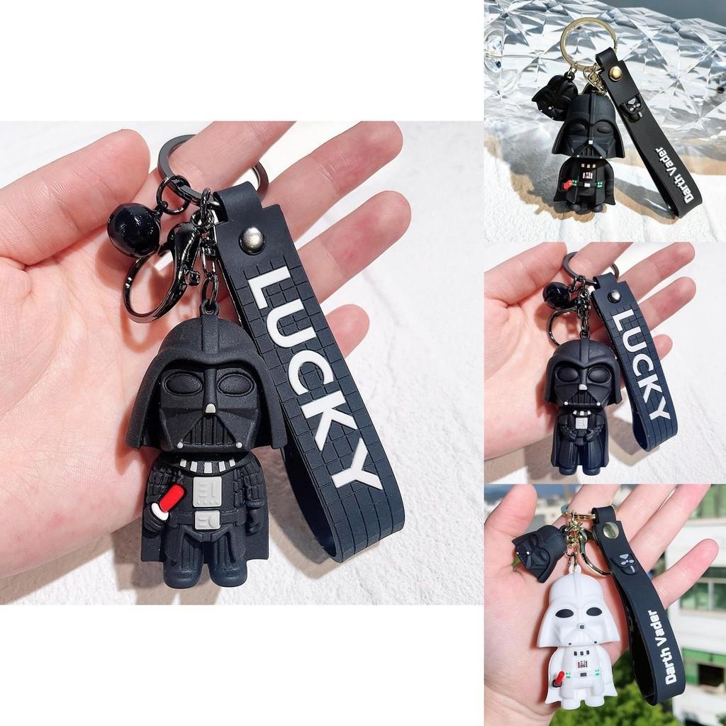 Stylish Deadpool Star Wars Keychain Intricate Darth Vader Design Pvc Material
