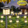 Светодиодные солнечные фонари для газонов, уличные IP65, водонепроницаемые солнечные лампы, украшения для сада, дорожки, подъездная дорога, патио, двор и лужайка