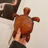 Милый кошелек-черепашка из ПУ-кожи, прочная застежка-молния, держатель для ключей из ПУ-кожи, мультяшное животное, новинка, мини-сумочка, унисекс